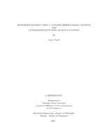 Microwave Imaging Using a Tunable Reflectarray Antenna and Superradiance in Open Quantum Systems