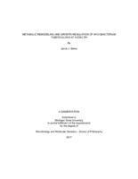 Metabolic remodeling and growth regulation of Mycobacterium tuberculosis at acidic pH