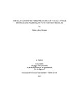 The relationship between measures of vocal fatigue metrics and pulmonary function test results