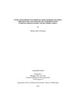 Food consumption patterns in light of rising incomes, urbanization and food retail modernization : evidence from Eastern and Southern Africa