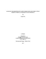 Assessing the perception of campus green space and stress levels among students at Michigan State University