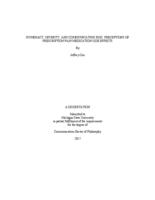 Numeracy, severity, and communicating risk : perceptions of prescription pain medication side effects