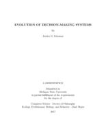 Evolution of decision-making systems