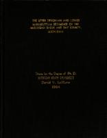 The upper Devonian and lower Mississippian sediments of the Michigan Basin and Bay County, Michigan