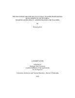 The discourses around multicultural teacher professional development in South Korea : tensions among policy, administration, and teachers