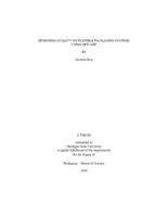 Designing quality on flexible packaging systems using QFD-AHP