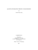 Quantum information theory of measurement