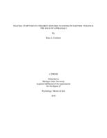 Trauma symptoms in children exposed to intimate partner violence : the role of appraisals