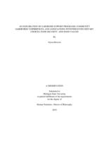 An exploration of gardener support programs, community gardeners' experiences, and associations with perceived dietary choices, food security, and food values