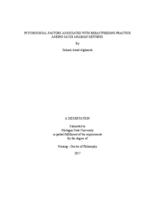 Psychosocial factors associated with breastfeeding practice among Saudi Arabian mothers