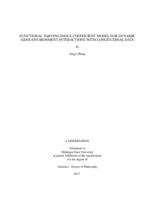 Functional varying index coefficient model for dynamic gene-environment interactions with longitudinal data