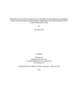 The effects of output-based focus on form on Japanese EFL learners' implicit knowledge development through a text-reconstruction story-retelling task