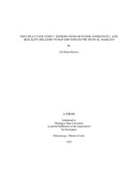 Who tells your story? : intersections of power, domesticity, and sexuality relating to rap and song in the musical Hamilton