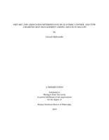 Dietary and associated determinants of glycemic control and type 2 diabetes self-management among adults in Malawi