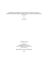 Supporting maintenance in mathematics using the virtual-representational-abstract instructional sequence intervention package