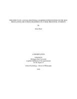 The effects of a social-emotional learning intervention on the self-regulation and school readiness of at-risk preschool students