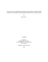 A climatology of persistent high relative humidity for the lower peninsula of Michigan : implications for health and agriculture