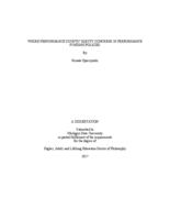 Whose performance counts? : equity concerns in performance funding policies