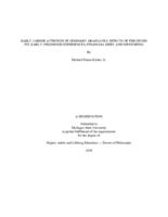 Early career attrition of seminary graduates : effects of perceived fit, early childhood experiences, financial debt, and mentoring