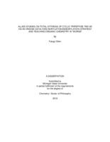 Allied studies on total sythesis of cyclic tripeptide TMC-95 via an iridium catalyzed borylation/deborylation strategy and teaching organic chemistry in "words"