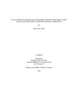 Evaluation of changes in Sculpin populations in the Great Lakes associated with shifts in benthic species composition