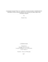 Variable selection in varying multi-index coefficient models with applications to gene-environmental interactions