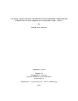 Cultural adaptation of the transitioning together® program for caregivers of adolescents with autism in Accra, Ghana