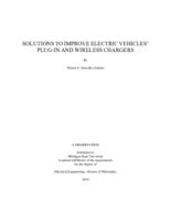 Solutions to improve electric vehicles' plug-in and wireless chargers