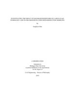 Investigating the impact of manmade reservoirs on large-scale hydrology and water resources using high-resolution modeling