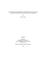 Lake Michigan stakeholders' perceptions of coastal risk and motivations for coastal habitat stewardship