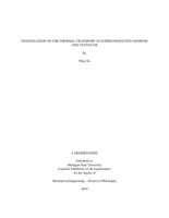 Investigation of the thermal transport in superconducting niobium and tantalum