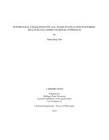 Interfacial challenges of all-solid-state Li-ion batteries : multi-scale computational approach