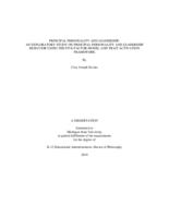 Principal personality and leadership : an exploratory study on principal personality and leadership behavior using the five-factor model and trait activation framework