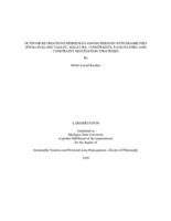 Outdoor recreation experiences among persons with disabilities (PWDs) in Klang Valley, Malaysia : constraints, facilitators, and constraint negotiation strategies