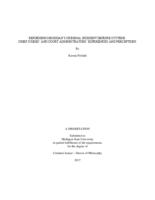 Reforming Michigan's criminal indigent defense systems : chief judges' and court administrators' experiences and perceptions