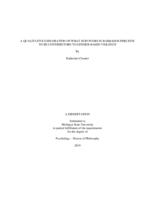 A qualitative exploration of what survivors in Barbados perceive to be contributors to gender-based violence