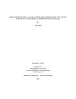 Design-develop-test a low head hydraulic turbine using new theory for the standard modular hydropower technology