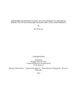 Empowered or entitled to lead? : an evolutionary psychological perspective of how managers navigate structural empowerment