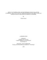 Effects of temperature and photoperiod on host-parasitoid synchrony and evaluation of sampling methods for Oobius agrili, an introduced egg parasitoid of emerald ash borer