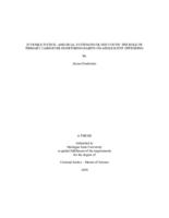 Juvenile-justice and dual system-involved youth : the role of primary caregiver monitoring habits on adolescent offending