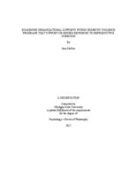 Examining organizational supports within domestic violence programs that support or hinder responses to reproductive coercion