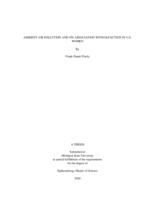 Ambient air pollution and its association with olfaction in U.S. women