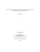 Effect of oleic acid and exogenous emulsifiers on fatty acid absorption in lactating dairy cows