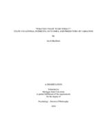 "What do I want to do today?" : state vocational interests, outcomes, and predictors of variation