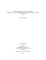 Does the apple fall far from the tree? emerging adult children responses to parents during conflict interactions