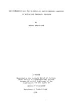 The preparation & the chemical & bacteriological analysis of animal & vegetable peptones