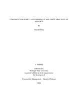 Construction Safety and Phasing Plans : Good Practices at Airports