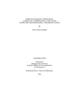 More than making connections : a mid-level coordinating actor's role within the Tanzanian early childhood system