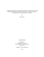 A systems approach to analyze household vulnerability to food insecurity in rural southern mali using a spatially-explicit integrated social and biophysical model