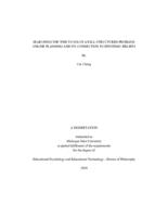 Searching the web to solve an ill-structured problem : online planning and its connection to epistemic beliefs